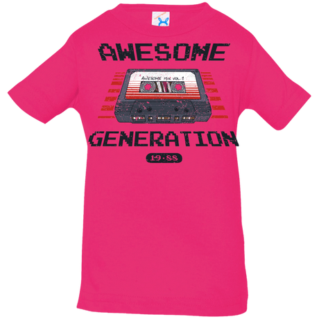 T-Shirts Hot Pink / 6 Months Awesome Generation Infant Premium T-Shirt