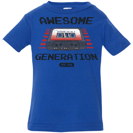 T-Shirts Royal / 6 Months Awesome Generation Infant Premium T-Shirt