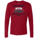 T-Shirts Cardinal / Small Awesome Generation Men's Premium Long Sleeve