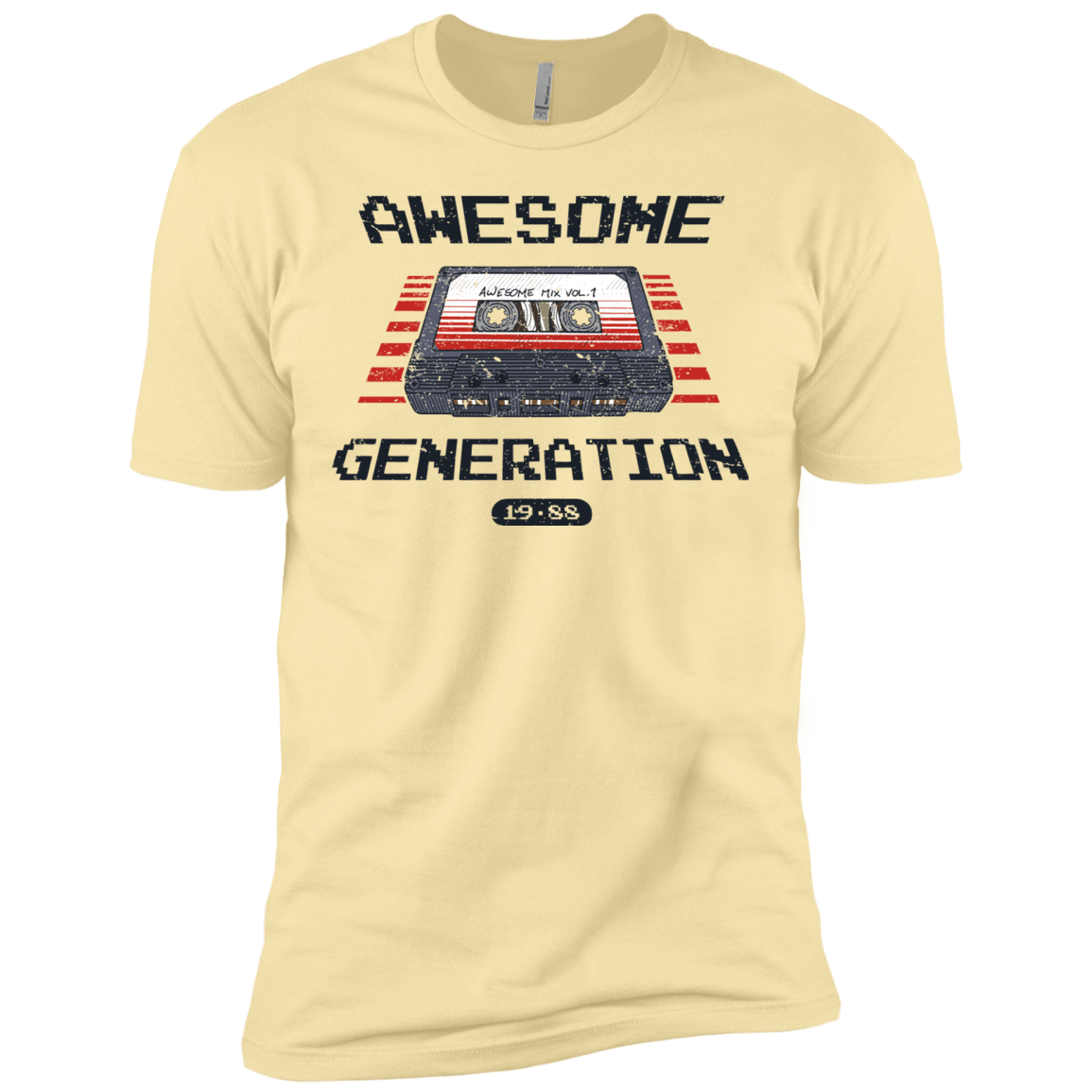 T-Shirts Banana Cream / X-Small Awesome Generation Men's Premium T-Shirt