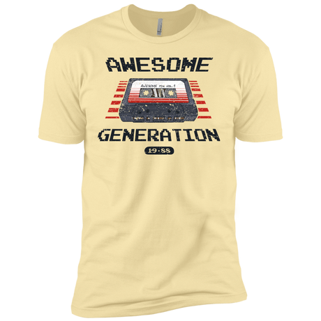 T-Shirts Banana Cream / X-Small Awesome Generation Men's Premium T-Shirt