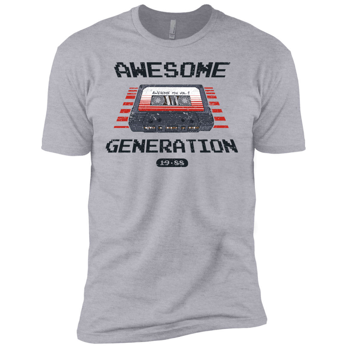 T-Shirts Heather Grey / X-Small Awesome Generation Men's Premium T-Shirt