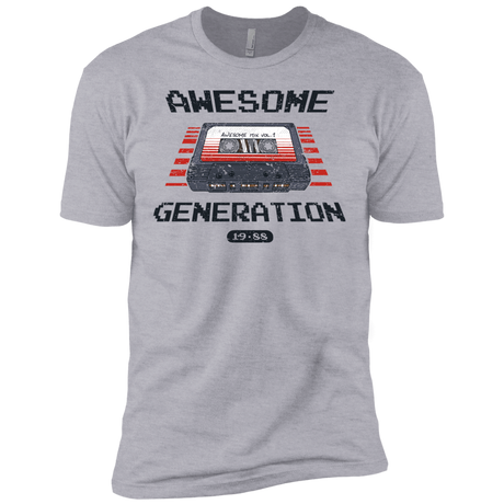 T-Shirts Heather Grey / X-Small Awesome Generation Men's Premium T-Shirt