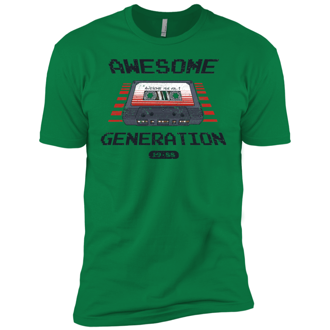 T-Shirts Kelly Green / X-Small Awesome Generation Men's Premium T-Shirt