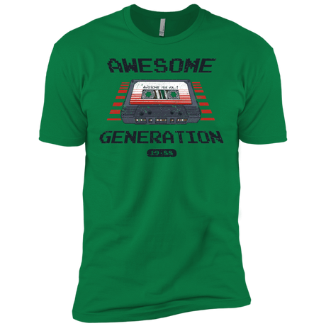 T-Shirts Kelly Green / X-Small Awesome Generation Men's Premium T-Shirt