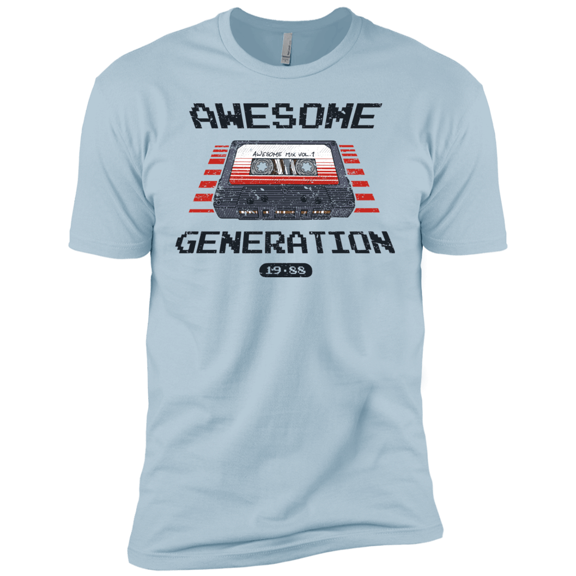 T-Shirts Light Blue / X-Small Awesome Generation Men's Premium T-Shirt