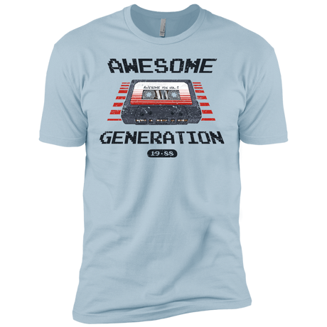 T-Shirts Light Blue / X-Small Awesome Generation Men's Premium T-Shirt