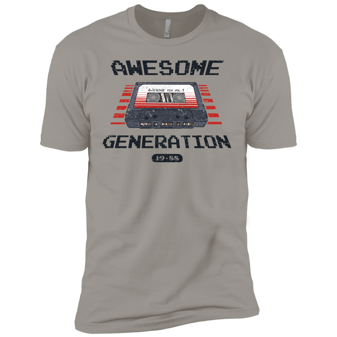 T-Shirts Light Grey / X-Small Awesome Generation Men's Premium T-Shirt