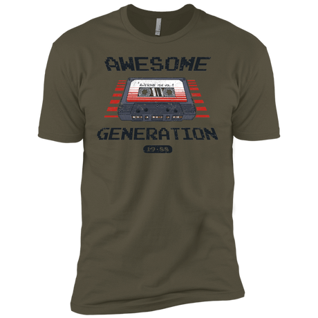 T-Shirts Military Green / X-Small Awesome Generation Men's Premium T-Shirt