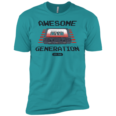 T-Shirts Tahiti Blue / X-Small Awesome Generation Men's Premium T-Shirt