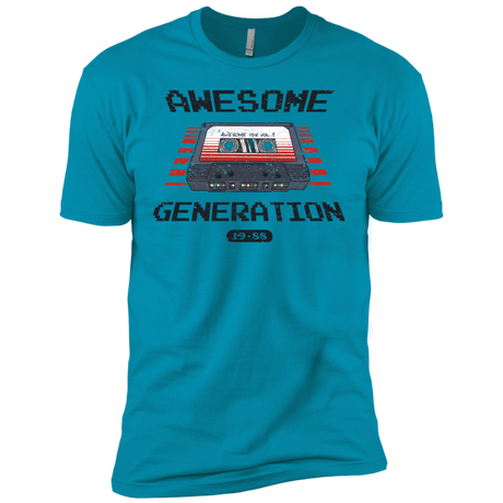 T-Shirts Turquoise / X-Small Awesome Generation Men's Premium T-Shirt