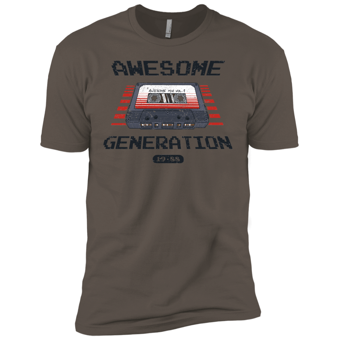 T-Shirts Warm Grey / X-Small Awesome Generation Men's Premium T-Shirt