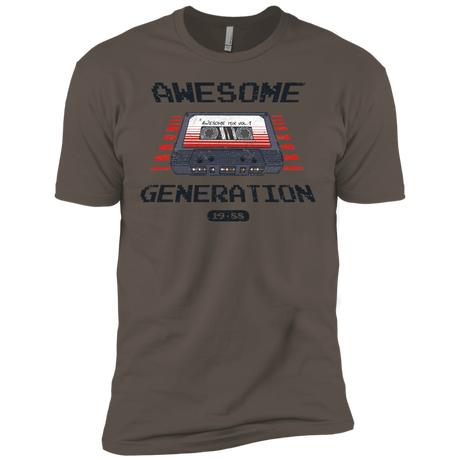 T-Shirts Warm Grey / X-Small Awesome Generation Men's Premium T-Shirt