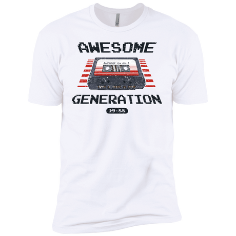 T-Shirts White / X-Small Awesome Generation Men's Premium T-Shirt