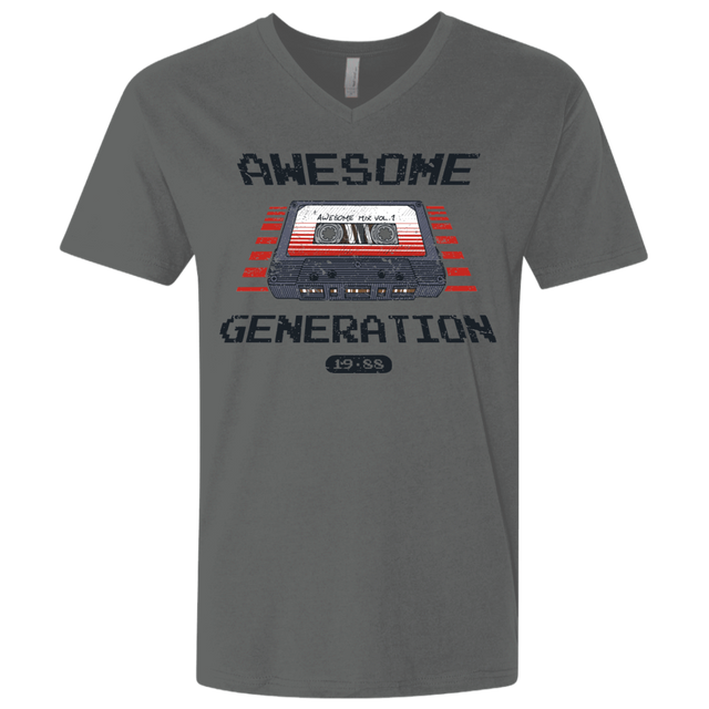 T-Shirts Heavy Metal / X-Small Awesome Generation Men's Premium V-Neck