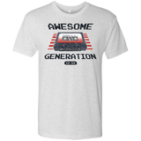 T-Shirts Heather White / Small Awesome Generation Men's Triblend T-Shirt