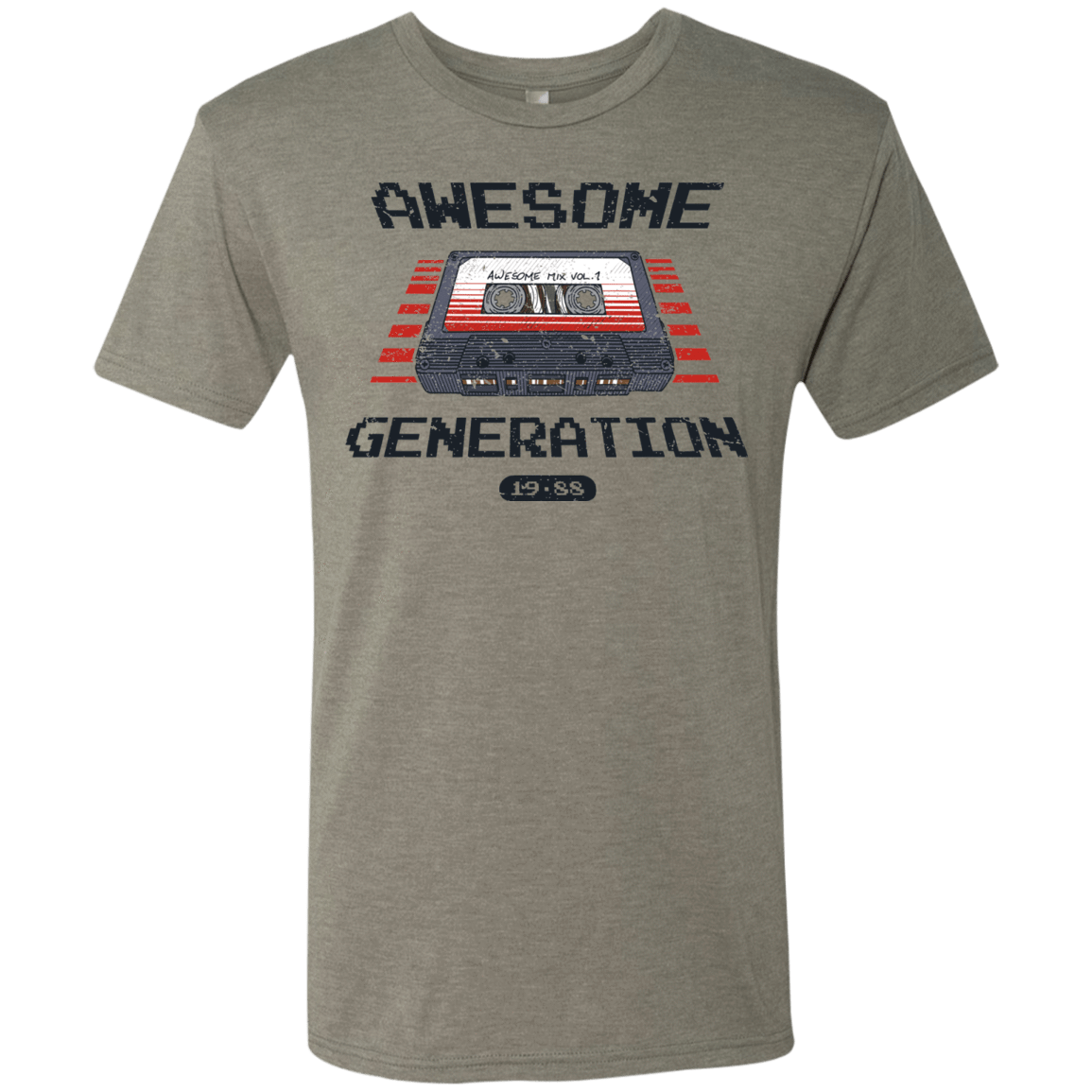 T-Shirts Venetian Grey / Small Awesome Generation Men's Triblend T-Shirt