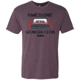 T-Shirts Vintage Purple / Small Awesome Generation Men's Triblend T-Shirt