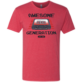 T-Shirts Vintage Red / Small Awesome Generation Men's Triblend T-Shirt