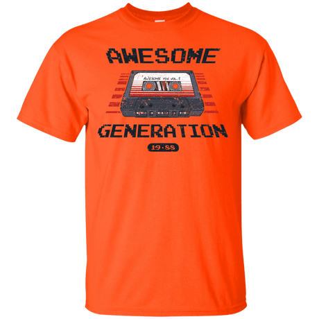 T-Shirts Orange / Small Awesome Generation T-Shirt