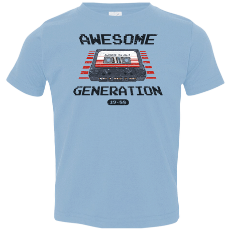 T-Shirts Light Blue / 2T Awesome Generation Toddler Premium T-Shirt