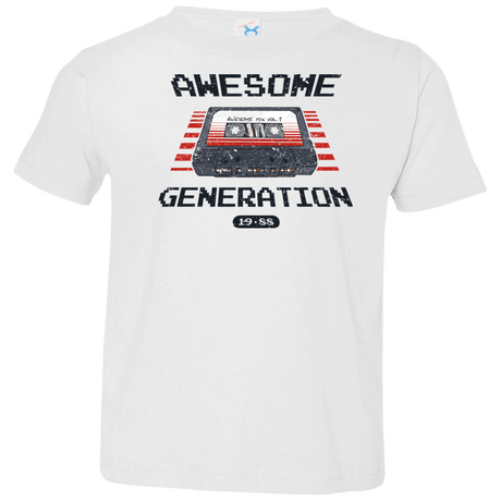 T-Shirts White / 2T Awesome Generation Toddler Premium T-Shirt