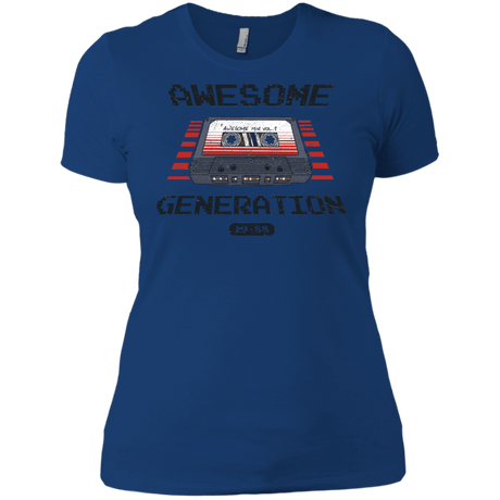 T-Shirts Royal / X-Small Awesome Generation Women's Premium T-Shirt