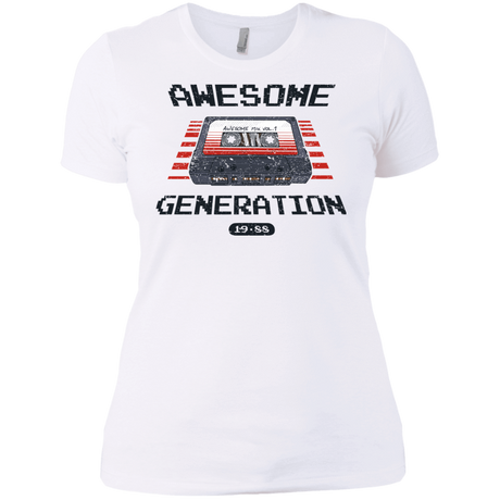 T-Shirts White / X-Small Awesome Generation Women's Premium T-Shirt