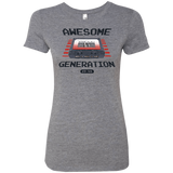 T-Shirts Premium Heather / Small Awesome Generation Women's Triblend T-Shirt