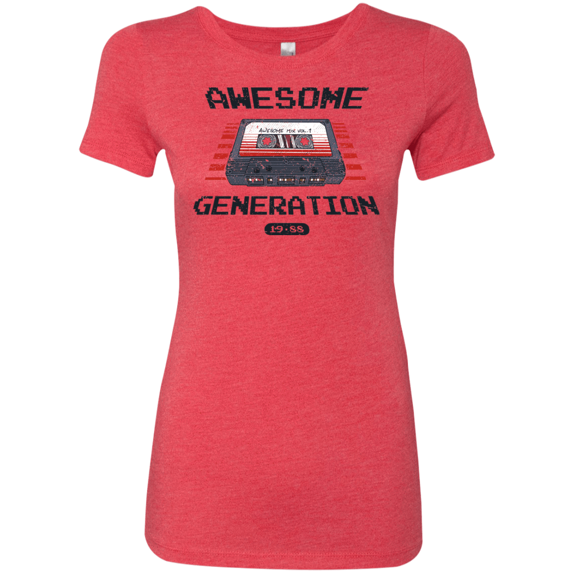 T-Shirts Vintage Red / Small Awesome Generation Women's Triblend T-Shirt