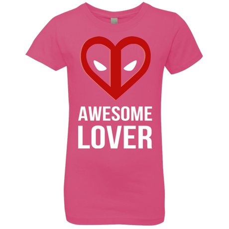 T-Shirts Hot Pink / YXS Awesome lover Girls Premium T-Shirt