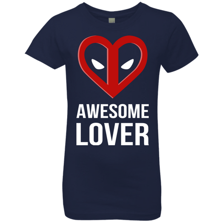 T-Shirts Midnight Navy / YXS Awesome lover Girls Premium T-Shirt