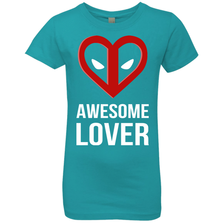 T-Shirts Tahiti Blue / YXS Awesome lover Girls Premium T-Shirt