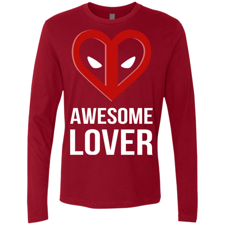 T-Shirts Cardinal / Small Awesome lover Men's Premium Long Sleeve