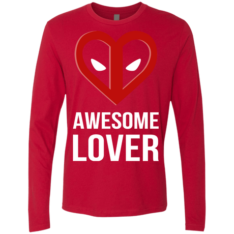 T-Shirts Red / Small Awesome lover Men's Premium Long Sleeve