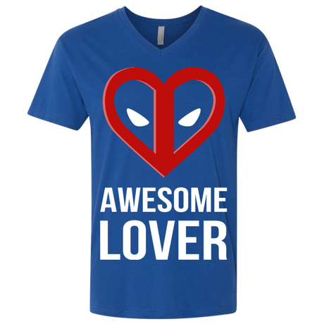 T-Shirts Royal / X-Small Awesome lover Men's Premium V-Neck