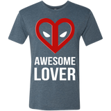 T-Shirts Indigo / Small Awesome lover Men's Triblend T-Shirt