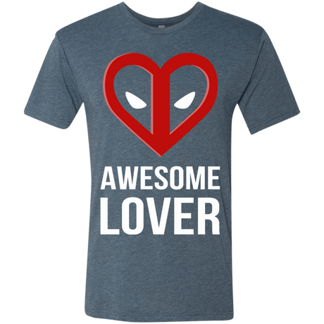 T-Shirts Indigo / Small Awesome lover Men's Triblend T-Shirt