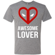 T-Shirts Premium Heather / Small Awesome lover Men's Triblend T-Shirt