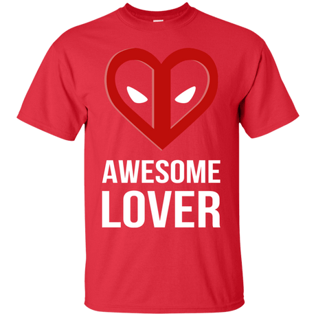 T-Shirts Red / Small Awesome lover T-Shirt