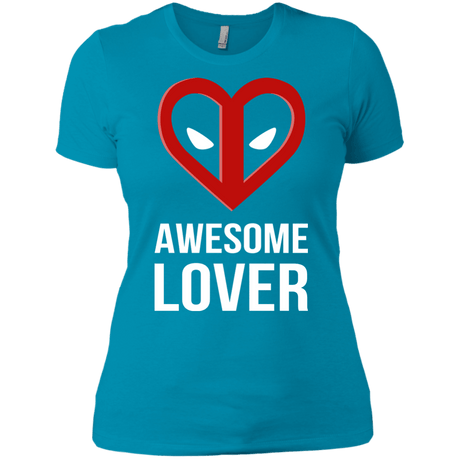 T-Shirts Turquoise / X-Small Awesome lover Women's Premium T-Shirt