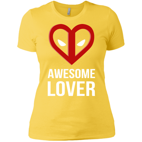 T-Shirts Vibrant Yellow / X-Small Awesome lover Women's Premium T-Shirt