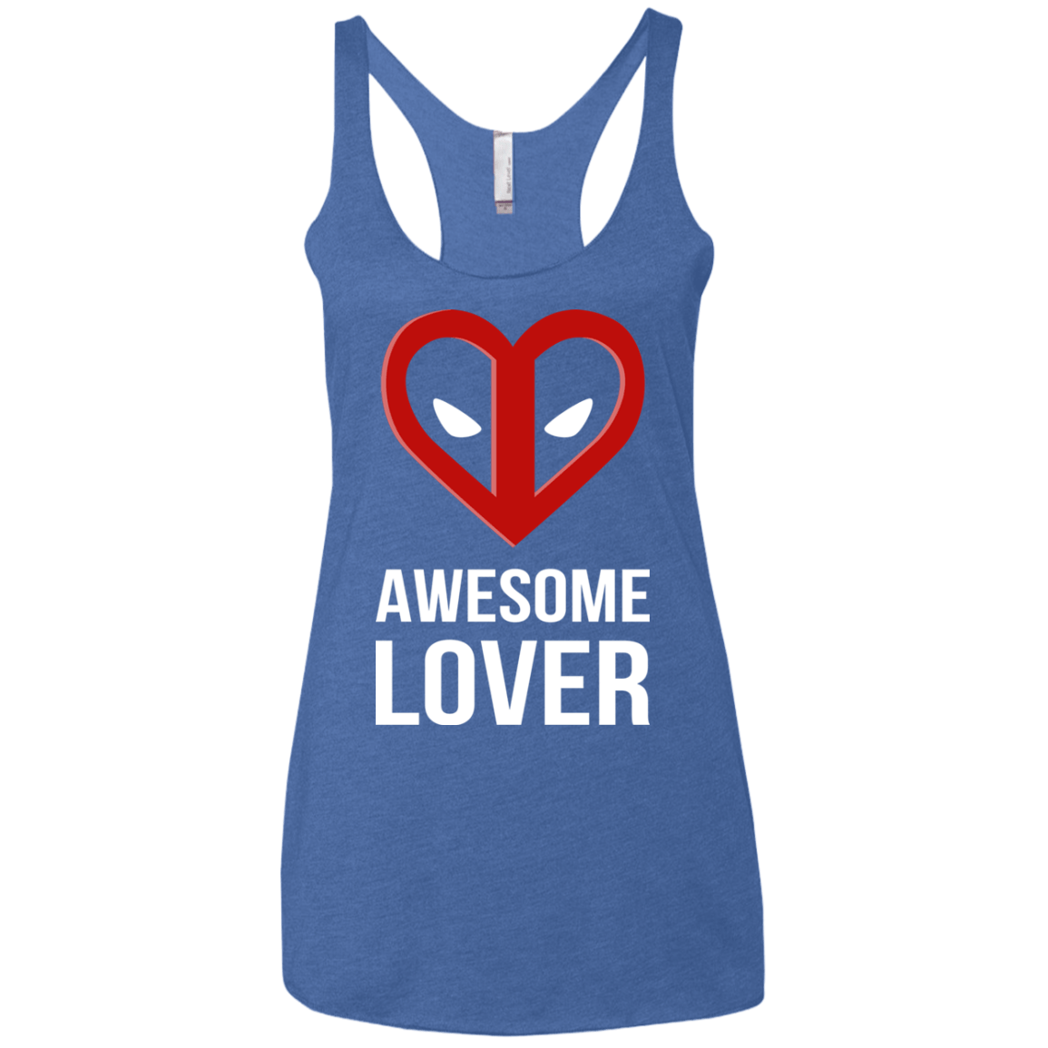 T-Shirts Vintage Royal / X-Small Awesome lover Women's Triblend Racerback Tank