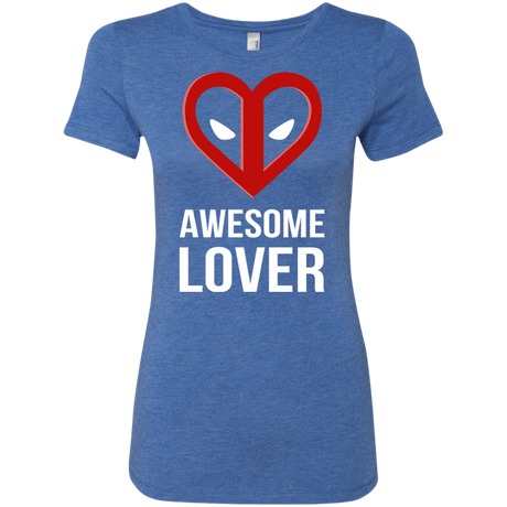T-Shirts Vintage Royal / Small Awesome lover Women's Triblend T-Shirt