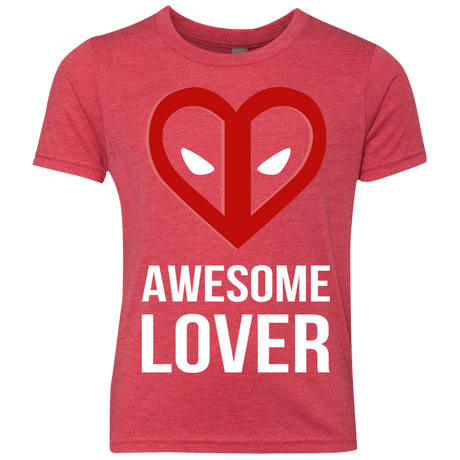 T-Shirts Vintage Red / YXS Awesome lover Youth Triblend T-Shirt
