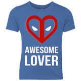 T-Shirts Vintage Royal / YXS Awesome lover Youth Triblend T-Shirt