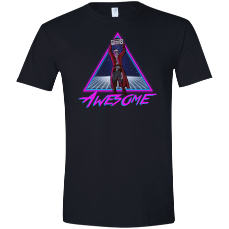 T-Shirts Black / X-Small Awesome Men's Semi-Fitted Softstyle