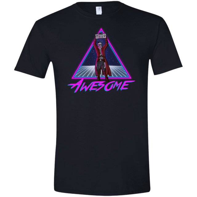 T-Shirts Black / X-Small Awesome Men's Semi-Fitted Softstyle