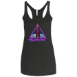 T-Shirts Vintage Black / X-Small Awesome Women's Triblend Racerback Tank