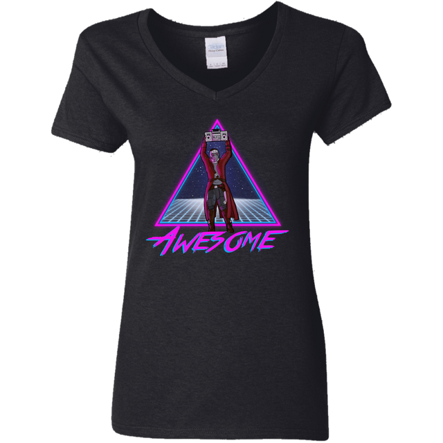 T-Shirts Black / S Awesome Women's V-Neck T-Shirt